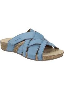 Sandale Josef Seibel "Tonga 74, azur", Damen, Gr. 40, azur, Obermaterial: 100% Rindsleder Leather cow., Schuhe Sandale