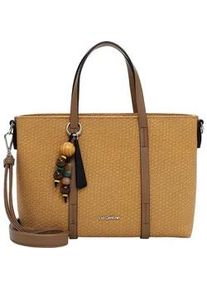 Emily & Noah Shopper EMILY & NOAH "Shopper E&N Johanna", Damen, Gr. B/H/T: 32cm x 20cm x 10cm 0, gelb (sahara 920), Polyurethan, Taschen Shopper