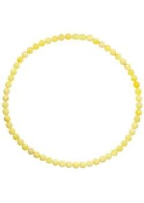 Kette ohne Anh&auml;nger OSTSEE-SCHMUCK "- Kugel 8 mm - Bernstein -" Gr. 45, gelb, Halsketten, Damen, 45, Bernstein