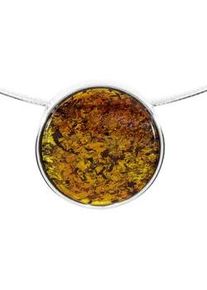 Kette mit Anh&auml;nger OSTSEE-SCHMUCK "- Gleiter-Frouke 24 mm - Silber 925/000 - Bernstein" Gr. 50, silber (silber 925, silberfarben, wei&szlig;), Schmuck_Sets, Damen, 50, Silber 925 (Sterlingsilber)