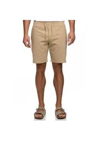 Shorts INDICODE "INMinolus", Herren, Gr. XL, N-Gr, cornstalk, Web, Obermaterial: 100% Baumwolle, unifarben, regular fit, Hosen Shorts