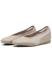 Ballerina Puma "Puma Catch Soleil Topcat Ballerina Sneakers Damen", Damen, Gr. 38, rose latte frosted ivory gold beige wei&szlig;, Obermaterial: Synthetik, Kuhleder, Textil; Futter: Textil; Innensohle: Textil; Laufsohle: Gummi, Schuhe Ballerina