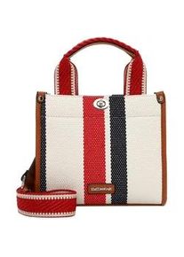Emily & Noah Shopper EMILY & NOAH "Shopper E&N Jasmin", Damen, Gr. B/H/T: 23cm x 20cm x 10,5cm 0, rot (rot 600), Polyester, Taschen Shopper