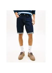 Tommy Hilfiger Shorts TOMMY JEANS "RONNIE", Herren, Gr. 31, N-Gr, denim schwarz, Denim/Jeans, Obermaterial: 99% Baumwolle, 1% Elasthan, unifarben, regular fit kurz, Hosen Shorts, Regular fit mit praktischen Taschen