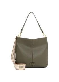 Beuteltasche SURI FREY "Beutel SFY Gray", Damen, Gr. B/H/T: 31cm x 32cm x 13cm 0, gr&uuml;n (khaki 910), Polyurethan, Taschen Beuteltasche