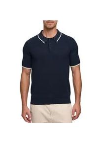 Poloshirt INDICODE "INNomi Polo", Herren, Gr. XXL, sky captain, Strick, Obermaterial: 100% Baumwolle, unifarben, regular fit, Shirts