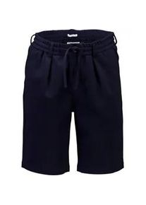 Shorts LINDBERGH "Performance-Shorts Relaxed Loose Fit", Herren, Gr. L, navy mix, Obermaterial: 75% Polyester, 22% Viskose, 3% Elasthan, relaxed fit, Hosen Shorts