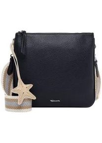 Umh&auml;ngetasche Tamaris "Umh&auml;ngetasche TAS Kea", Damen, Gr. B/H/T: 28cm x 26cm x 4cm 0, blau (blau 500), Polyurethan, Taschen Umh&auml;ngetasche