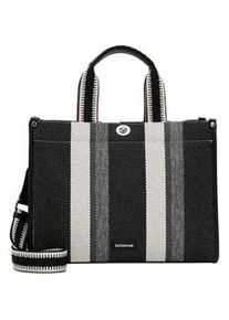 Emily & Noah Shopper EMILY & NOAH "Shopper E&N Jasmin", Damen, Gr. B/H/T: 36cm x 27cm x 14cm 0, schwarz (schwarz 100), Polyester, Taschen Shopper