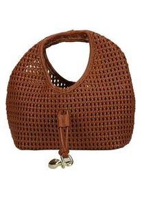 Henkeltasche Dolce Vita "Dolce Vita Taschen Lederimitat", Damen, Gr. onesize, cognac, Lederimitat, Taschen