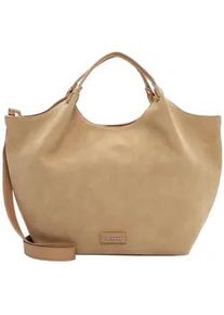 Emily & Noah Shopper EMILY & NOAH "Shopper E&N Jeanna", Damen, Gr. B/H/T: 52cm x 30cm x 14cm 0, beige (sand 420), Polyurethan, Taschen Shopper
