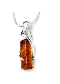 Kette mit Anh&auml;nger OSTSEE-SCHMUCK "- Samara - Silber 925/000 - Bernstein" Gr. 50, silber (silber 925, silberfarben, wei&szlig;), Schmuck_Sets, Damen, 50, Silber 925 (Sterlingsilber)