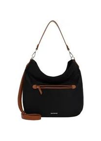 Emily & Noah Beuteltasche EMILY & NOAH "Beutel E&N Jarina", Damen, Gr. B/H/T: 30cm x 30cm x 8cm 0, schwarz (schwarz 100), Polyester, Taschen Beuteltasche