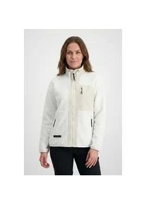 Fleecejacke Icepeak "AGENE", Damen, Gr. M, natural wei&szlig;, Obermaterial: 100% Polyester, Jacken Fleecejacke, sportlicher Stil, aus Thermal-Material, schnell trocknend