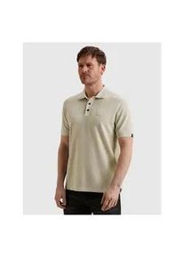 PME-Legend Poloshirt PME LEGEND "Short Sleeve Polo Popcorn Jersey", Herren, Gr. M, bone wei&szlig;, Jersey, Obermaterial: 100% Baumwolle, unifarben, regular fit h&uuml;ftbedeckend, Rundhals, Rippb&uuml;ndchen, Shirts, aus Baumwolle