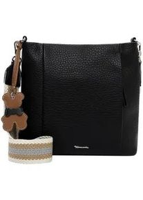 Umh&auml;ngetasche Tamaris "Umh&auml;ngetasche TAS Katrina", Damen, Gr. B/H/T: 29cm x 28cm x 5cm 0, schwarz (schwarz 100), Polyurethan, Taschen Umh&auml;ngetasche