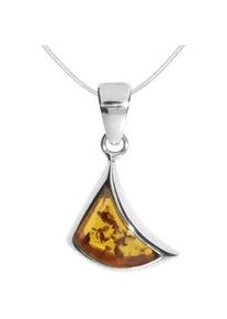 Kette mit Anh&auml;nger OSTSEE-SCHMUCK "- Alea - Silber 925/000 - Bernstein" Gr. 45, silber (silber 925, silberfarben, wei&szlig;), Schmuck_Sets, Damen, 45, Silber 925 (Sterlingsilber)