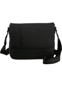 Umh&auml;ngetasche Valentino BAGS "DRAGONHAWK", Herren, Gr. B/H/T: 29cm x 24cm x 9cm, schwarz, Textil, Taschen Umh&auml;ngetasche, Schultertasche, Herrentasche, Messenger Bag mit &Uuml;berschlag