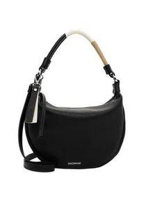 Emily & Noah Beuteltasche EMILY & NOAH "Beutel E&N Jeanine", Damen, Gr. B/H/T: 30cm x 23cm x 8cm 0, schwarz (schwarz 100), Polyurethan, Taschen Beuteltasche