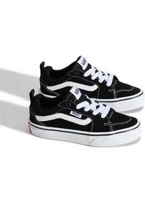 Sneaker Vans "Filmore", Kinder, Gr. 29, schwarz, wei&szlig;, Leder, Schuhe Sneaker