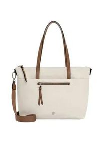Shopper SURI FREY "Shopper SFY Destiney", Damen, Gr. B/H/T: 44cm x 30cm x 12,5cm 0, beige (beige 400), Polyurethan, Taschen Shopper