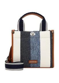 Emily & Noah Shopper EMILY & NOAH "Shopper E&N Jasmin", Damen, Gr. B/H/T: 23cm x 20cm x 10,5cm 0, blau (blau 500), Polyester, Taschen Shopper