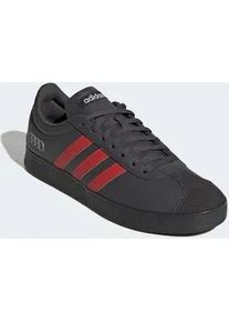Sneaker Adidas PERFORMANCE "AUDI F1 TEAM VL COURT", Herren, Gr. 42, utility schwarz, hi, res rot, chalk pearl, Leder, Synthetik, Schuhe Sneaker, AUDI F1 Motorsport