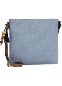 Emily & Noah Umh&auml;ngetasche EMILY & NOAH "Umh&auml;ngetasche E&N Johanna", Damen, Gr. B/H/T: 28cm x 27cm x 5cm 0, blau (lightblau 530), Polyurethan, Taschen Umh&auml;ngetasche