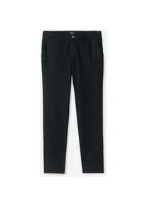 Chinohose OLYMP "ARONA", Herren, Gr. 36, L&auml;nge 32, marine, Web, Obermaterial: 67% Baumwolle, 24% Lyocell, 7% Polyester, 2% Elasthan, unifarben, slim fit lang, Hosen Chinohose, slim fit