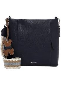 Umh&auml;ngetasche Tamaris "Umh&auml;ngetasche TAS Katrina", Damen, Gr. B/H/T: 29cm x 28cm x 5cm 0, blau (blau 500), Polyurethan, Taschen Umh&auml;ngetasche