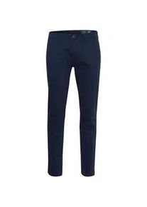 Chinohose Blend "Chinohose BHTrompo", Herren, Gr. 32, L&auml;nge 34, blau (marineblaus), Obermaterial: 98% Baumwolle CO. 2% Elasthan EL., Hosen Chinohose