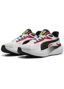 Sneaker Puma "Scuderia Ferrari Hypnotic Sneakers Erwachsene", Herren, Gr. 40.5, wei&szlig; schwarz, Obermaterial: Kuhleder, Synthetik, Textil; Futter: Textil; Innensohle: Textil; Laufsohle: Gummi, Schuhe Sneaker