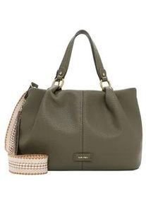 Shopper SURI FREY "Shopper SFY Gray", Damen, Gr. B/H/T: 36cm x 26cm x 14cm 0, gr&uuml;n (khaki 910), Polyurethan, Taschen Shopper
