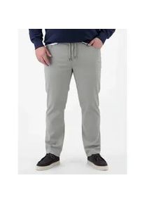 Chinohose Lerros "Leichte Chino mit Kordelzug", Herren, Gr. 44, L&auml;nge 32, tinted grau, 54% Baumwolle, 43% Nylon, 3% Elasthan, Hosen Chinohose