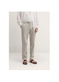 Chinohose Bugatti "Modern Fit", Herren, Gr. 36, L&auml;nge 34, 230, grau, 86% Baumwolle, 11% Polyester, 3% Elasthan, unifarben, normal, Hosen Chinohose, aus der DynamicSeries