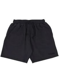 Shorts DROPSIZE "Dropsize WAFFLE SHORTS", Herren, Gr. L, US-Gr&ouml;&szlig;en, acidschwarz, 100% Baumwolle, unifarben, relaxed fit, Hosen Shorts