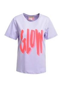 Smith & Soul T-Shirt SMITH & SOUL, Damen, Gr. XL, lavender, Jersey, Obermaterial: 100% Baumwolle, bedruckt, regular fit normal, Rundhals, abgesteppte Kante, Shirts T-Shirt, mit Neon-Print