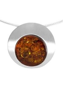 Kette mit Anh&auml;nger OSTSEE-SCHMUCK "- Gleiter-Alina 28 mm - Silber 925/000 - Bernstein" Gr. 42, silber (silber 925, silberfarben, wei&szlig;), Schmuck_Sets, Damen, 42, Silber 925 (Sterlingsilber)