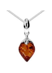 Kette mit Anh&auml;nger OSTSEE-SCHMUCK "- Lene - Silber 925/000 - Bernstein" Gr. 42, silber (silber 925, silberfarben, wei&szlig;), Schmuck_Sets, Damen, 42, Silber 925 (Sterlingsilber)