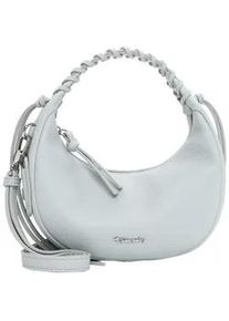 Beuteltasche Tamaris "Beutel TAS Kate", Damen, Gr. B/H/T: 20cm x 15cm x 10cm 0, blau (lightblau 530), Polyurethan, Taschen Beuteltasche