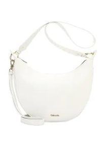 Beuteltasche Tamaris "Beutel TAS Kiri", Damen, Gr. B/H/T: 31cm x 30cm x 9cm 0, wei&szlig; (wei&szlig; 300), Polyurethan, Taschen Beuteltasche