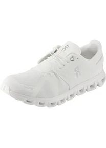 Sneaker On RUNNING "On Running Cloud 6", Herren, Gr. 49, wei&szlig; wei&szlig;, Synthetik, Schuhe Sneaker