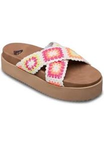 Sandale Roxy "Syenna Hi", Damen, Gr. 6(36), tan, Obermaterial:Obermaterial: 100% Textil, Futter: 100% Textil, Laufsohle: 10;, Schuhe Sandale