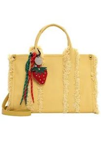 Shopper SURI FREY "Shopper SFY Kally", Damen, Gr. B/H/T: 34cm x 24cm x 14cm 0, gelb (gelb 460), Polyester, Taschen Shopper