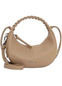 Beuteltasche Tamaris "Beutel TAS Kate", Damen, Gr. B/H/T: 20cm x 15cm x 10cm 0, gelb (sahara 920), Polyurethan, Taschen Beuteltasche