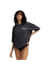 T-Shirt Billabong "Floral Rocker", Damen, Gr. XS, off schwarz, Obermaterial: 100% Walkfrottier;, Shirts T-Shirt