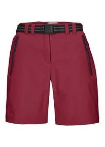 Bermudas Killtec "KOS 19 WMN BRMDS", Damen, Gr. 44, Normalgr&ouml;&szlig;en, weinrot, Obermaterial: 100% Polyester, Hosen Bermudas, wasserabweisend, schnelltrocknend, Stretch-Material, inkl. G&uuml;rtel