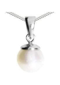 Kette mit Anh&auml;nger OSTSEE-SCHMUCK "- Ingrid 6 - Silber 925/000 - Zuchtperle" Gr. 42, silber (silber 925, silberfarben, wei&szlig;), Schmuck_Sets, Damen, 42, Silber 925 (Sterlingsilber)