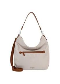 Emily & Noah Beuteltasche EMILY & NOAH "Beutel E&N Jarina", Damen, Gr. B/H/T: 30cm x 30cm x 8cm 0, beige (beige 400), Polyester, Taschen Beuteltasche