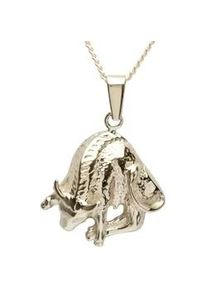 Kette und Anh&auml;nger Set OSTSEE-SCHMUCK "- Tierkreiszeichen Stier - Gold 333/000 -" Gr. 45, gold (gold 333, goldfarben, gelb), Schmuck_Sets, Damen, 45, Gelbgold 333